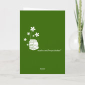 Carte Gardez le calme et faites cuire (Dos)