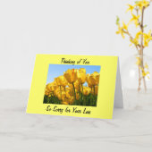 CARTE GARDEZ VOS SOUVENIRS DE MÈRE DANS LA SYMPATHIE DU (Fleur jaune)