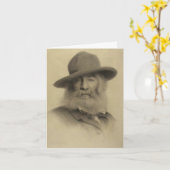 Carte Gardez votre visage vers la note de Whitman de (Fleur jaune)
