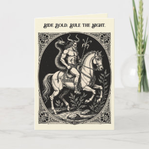 Carte Gardien cornu de Bathin de la Nuit