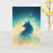 Carte Gardien de la forêt de minuit (Fleur jaune)