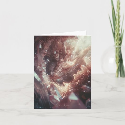 Carte Gardienne Quartz rose (Devant)