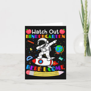 Carte Gare À La Maternelle Ici Je Viens Astronaut