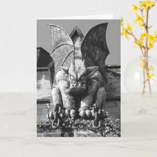 Carte Gargoyle (Fleur jaune)