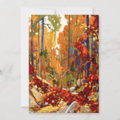 Carte Garland d'automne par Tom Thomson, (Devant)
