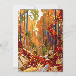 Carte Garland d'automne par Tom Thomson,
