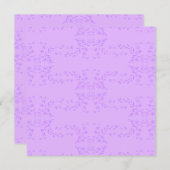 Carte Garlands Lilac (Devant / Derrière)