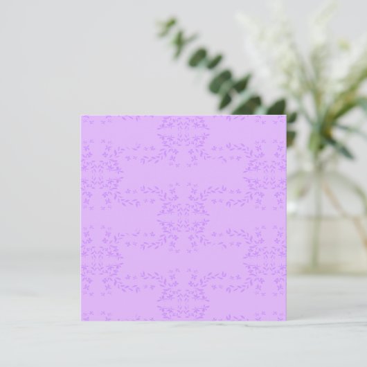 Carte Garlands Lilac (Debout devant)