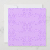 Carte Garlands Lilac (Dos)