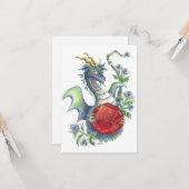 Carte Garnet Dragon (Devant/Arrière en situation)