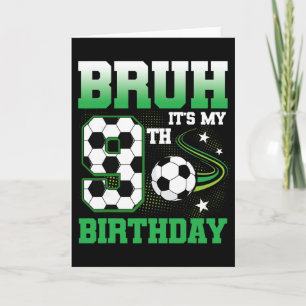 Carte Gars de 9 ans c'est mon 9ème anniversaire garçon f