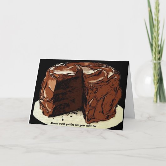 Carte gâteau (Devant)