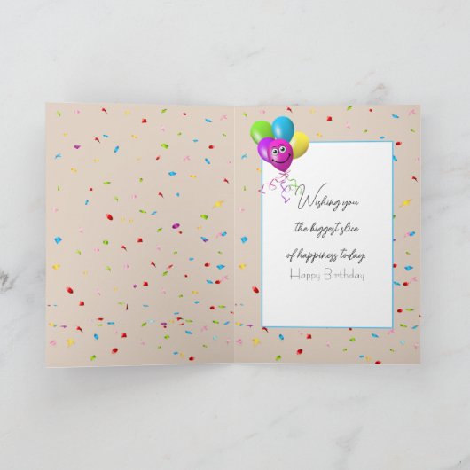 Carte Gâteau Arc-En-Ciel Avec Éperviers (Intérieur)