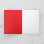 Carte Gâteau aux cerises : blanc rose (Intérieur)