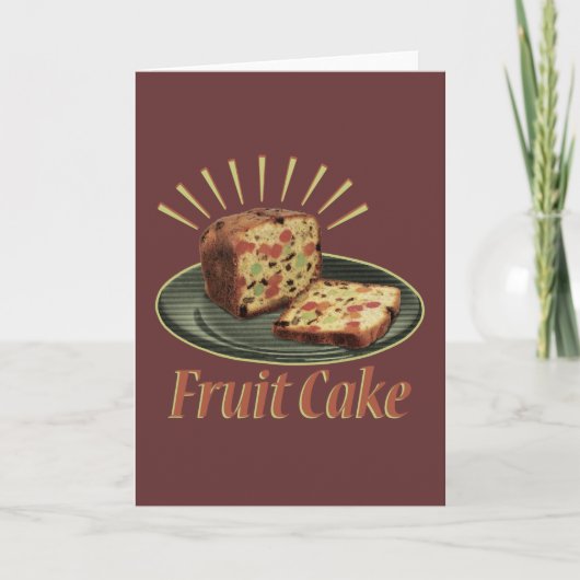 Carte Gâteau aux fruits (Devant)