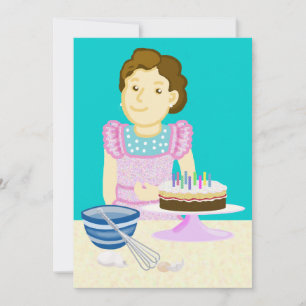 Carte gâteau cuisine