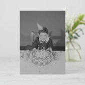 Carte Gâteau d'anniversaire (Debout devant)