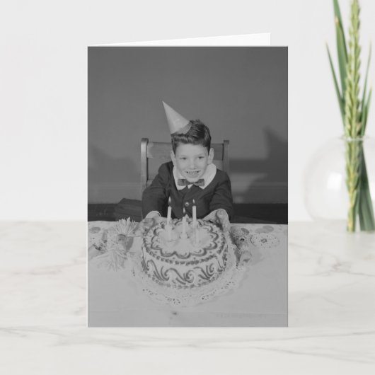 Carte Gâteau d'anniversaire (Devant)