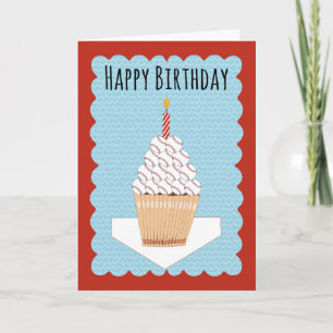 Carte Gâteau d'anniversaire de baseball avec battes et b