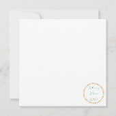 Carte gâteau d'anniversaire de fraise customisée (Dos)