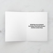 Carte Gâteau d'anniversaire Joyeux anniversaire (Intérieur)