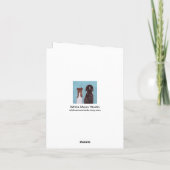 Carte Gâteau dans l'eau (Dos)