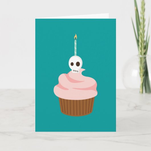 Carte Gâteau de crâne (Devant)