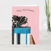 Carte Gâteau de demi-anniversaire (Devant)