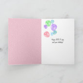 Carte Gâteau de demi-anniversaire (Intérieur)