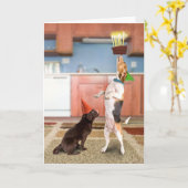 Carte Gâteau de équilibrage (Fleur jaune)