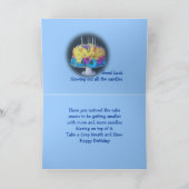 Carte Gâteau de fête - personnaliser (Intérieur)