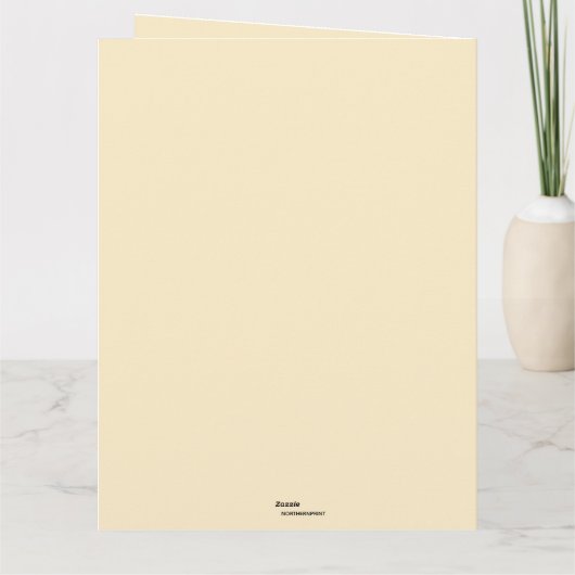 Carte Gâteau de graduation modifiable (Dos)