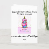 Carte Gâteau français de joyeux anniversaire de Jolyeux (Dos)