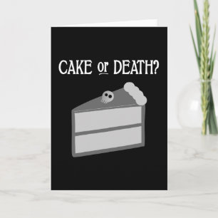 Carte Gâteau ou mort ?