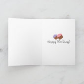 Carte Gâteau pour voeux d'anniversaire (Intérieur)