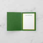 Carte Gâteau sec au citron mignon personnalisable (Intérieur)