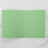 Carte Gâteau Vert Matcha Nourriture Drôle (Intérieur)