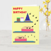 Carte Gâteaux d'anniversaire en attente de givre : Blanc (Fleur jaune)