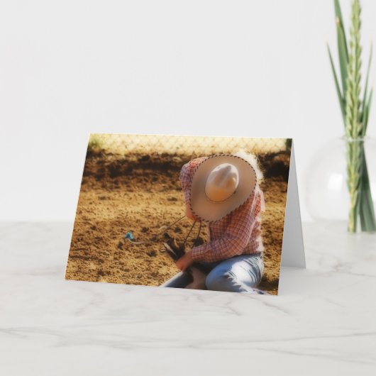 Carte Gathered Up Blank Inside Greeting Card (Devant)