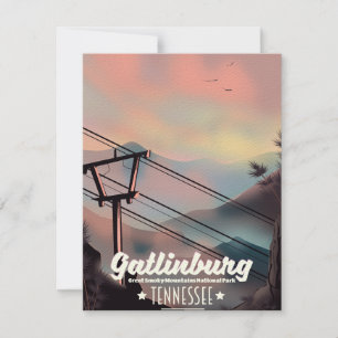 Carte Gatlinburg Grandes Montagnes Smoky Tennessee