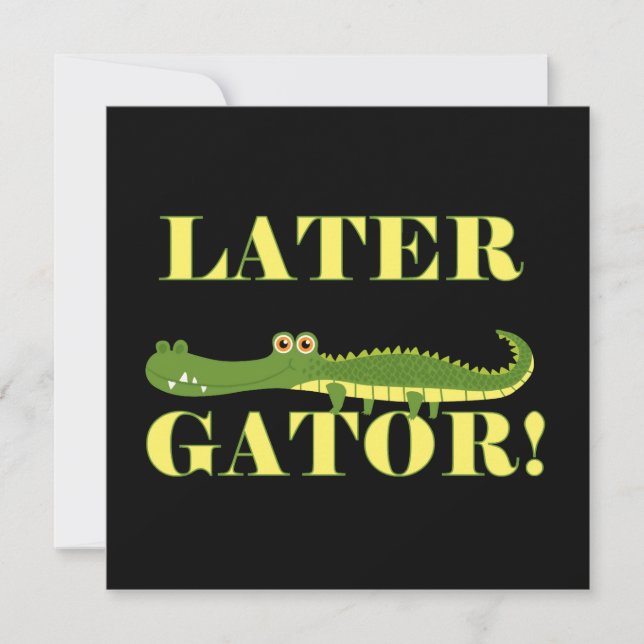 Carte Gator (Devant)