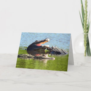 Carte Gator fête d'anniversaire !