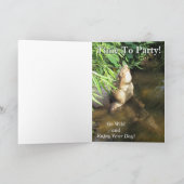 Carte Gator fête d'anniversaire (Intérieur)