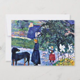 Carte Gauguin - Parmi les Lilies