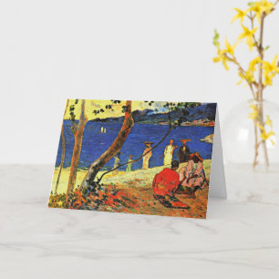 Carte Gauguin - Un bord de mer