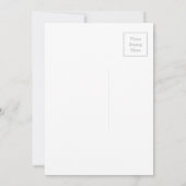 Carte Gauguin - Un garçon breton dans un paysage (Dos)