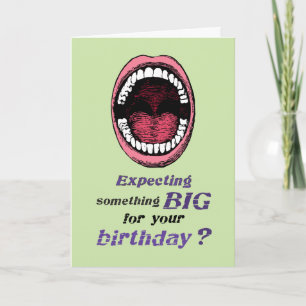 Carte Gay Anniversaire Quelque Chose Gros