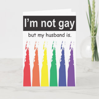 Carte Gay Husband Greeting