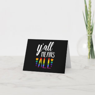 Carte Gay lesbian Pride