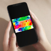 Carte Gay Rainbow Christmas Holiday